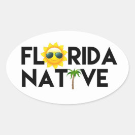 Pegatina nativo de Florida