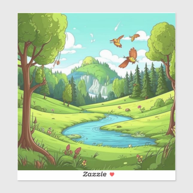 Pegatina Naturaleza 15 (Hoja)