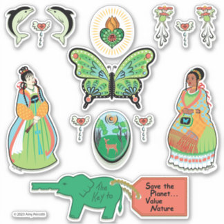 Pegatina Naturaleza del valor