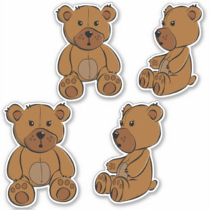 Pegatina Naughty Bear