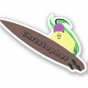 Pegatina Naughty Squirrel #1000 Surfing