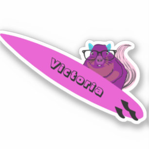 Pegatina Naughty Squirrel #1636 Surfing