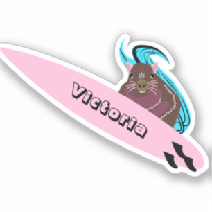 Pegatina Naughty Squirrel #1662 Surfing