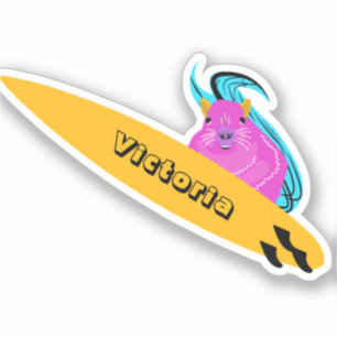 Pegatina Naughty Squirrel #1822 Surfing