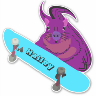 Pegatina Naughty Squirrel #206 Hailey Skateboarding
