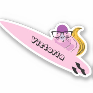 Pegatina Naughty Squirrel #2137 Surfing