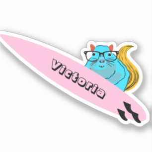 Pegatina Naughty Squirrel #2196 Surfing