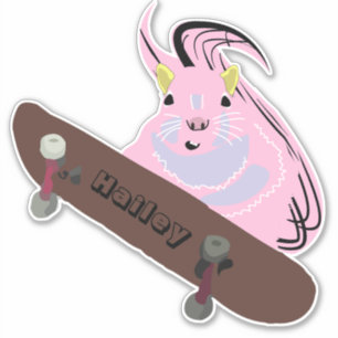 Pegatina Naughty Squirrel #238 Hailey Skateboarding