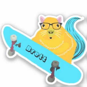 Pegatina Naughty Squirrel #750 Brett Skateboarding