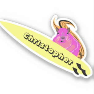 Pegatina Naughty Squirrel #770 Surfing