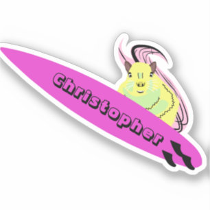 Pegatina Naughty Squirrel #846 Surfing