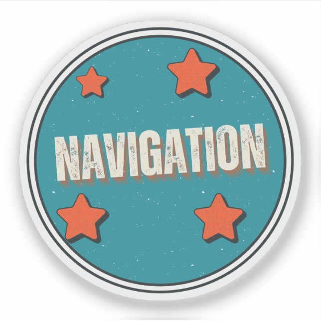 Pegatina Navegación (Anverso)