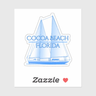 Pegatina Navegador Náutico Cocoa Beach