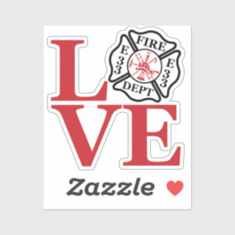 Pegatina NAVEGAR AMOR maltés con número de estación [FL9]