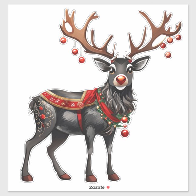 Pegatina Navidades_10 Personalizado-Pegatina de vinilo de c (Hoja)