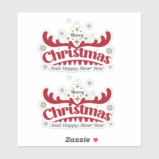 Pegatina Navidades 12 (Hoja)