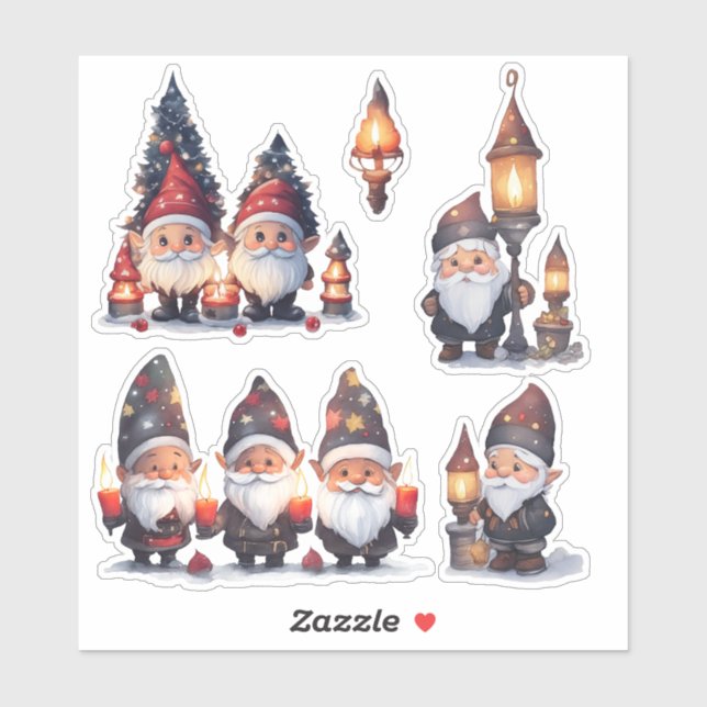 Pegatina Navidades_15 Personalizado-Pegatina de vinilo de c (Hoja)