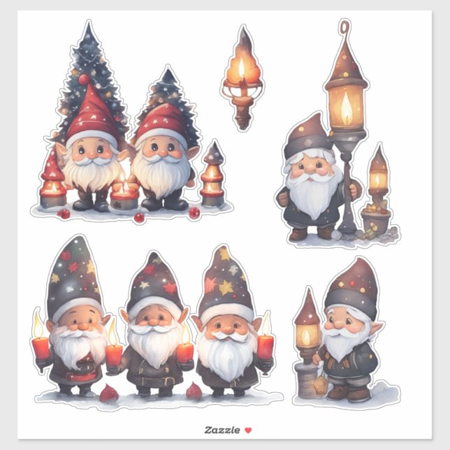 Pegatina Navidades_15 Personalizado-Pegatina de vinilo de c (Hoja)