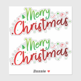 Pegatina Navidades 16