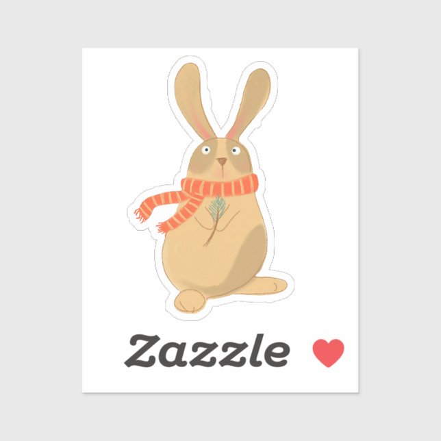 Pegatina Navidades Bunny (Hoja)