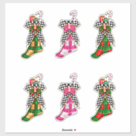 Pegatina Navidades Candy Canes Xmas Cheques de reposición