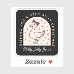 Pegatina Navidades de animales de granja de galletas