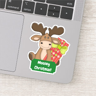 Pegatina Navidades de Cute Moosey