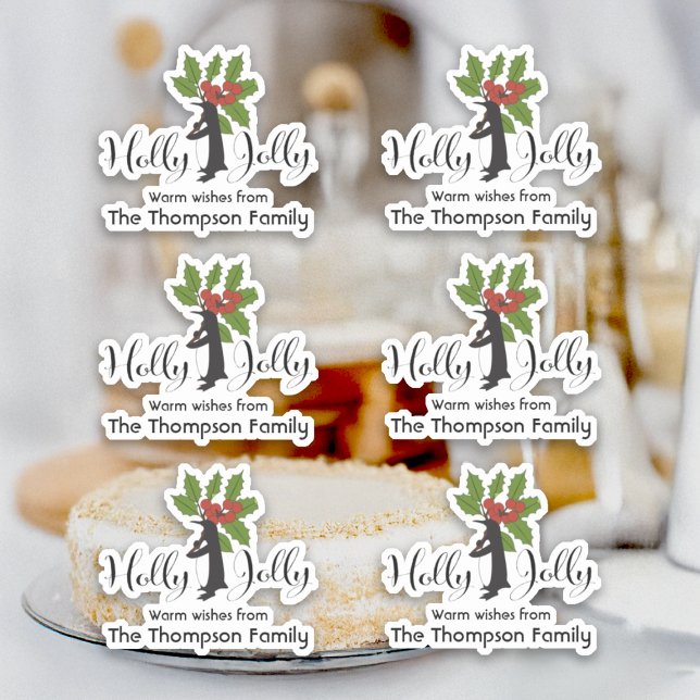 Pegatina Navidades de pingüino graciosos y simples (Subido por el creador)