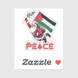 PEGATINA NAVIDADES EN PAZ