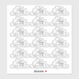 Pegatina Navidades Evergreen Elegance encantados