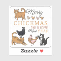 Navidades gatos y pollos graciosos bollos