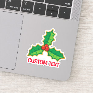 Pegatina Navidades Holly