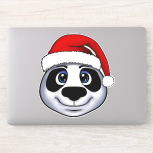 Pegatina Navidades Panda