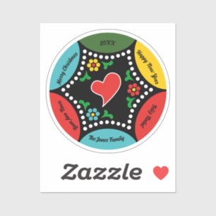 Pegatina Navidades portugueses Fiestas y regalos