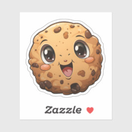 Pegatina Navidades Postres Redondeando Galletas Con Ojos Cu