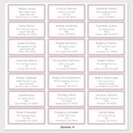 Pegatina Navidades simples Alegría de la dirección de invit