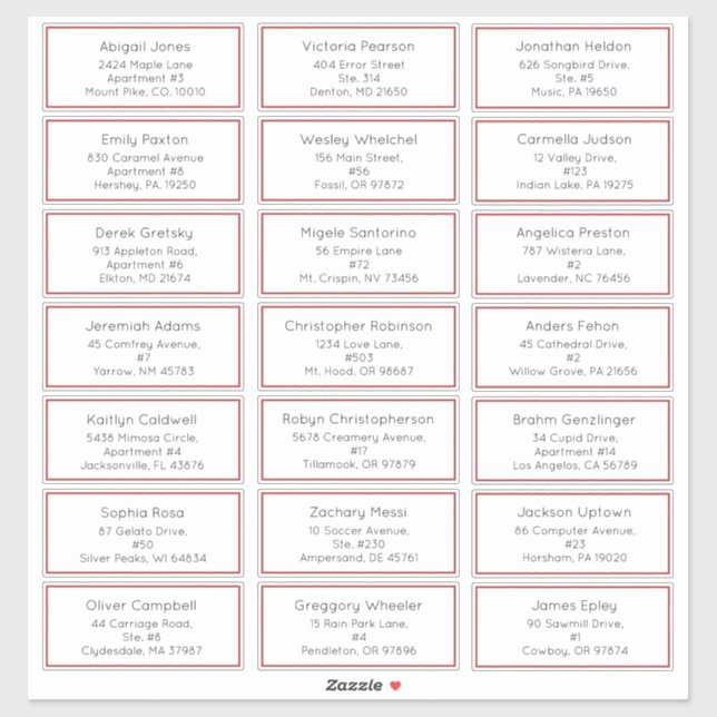 Pegatina Navidades simples Alegría de la dirección de invit (Hoja)