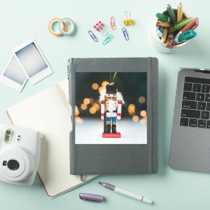 Pegatina Navidades SlipperyOrnamento figurio nutcracker de