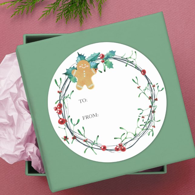 Pegatina navideña de Cookie Exchange (Subido por el creador)