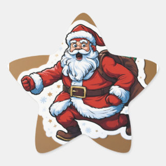 Pegatina navideña festiva de Jolly Pegatina Wonder