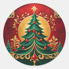 Pegatina navideño navideño