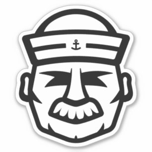 Pegatina Navy Sailor