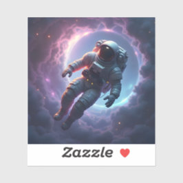 Pegatina Nebula Drift - Square Vinyl Sticker