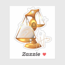 Pegatina Nebula Libra Venus Zodiac