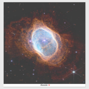 Pegatina Nebulosa del Anillo Austral Telescopio Espacial Ja
