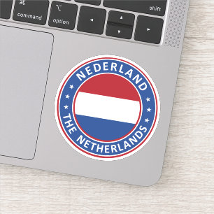 Pegatina Nederland, Países Bajos