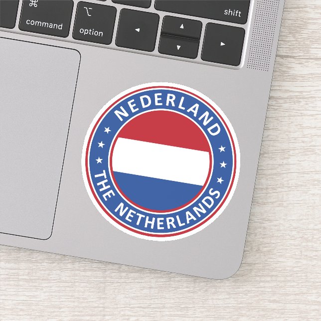 Pegatina Nederland, Países Bajos (Detalle)