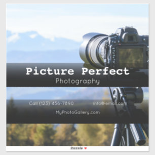 Pegatina Negocio de publicidad de vehículos de la empresa d