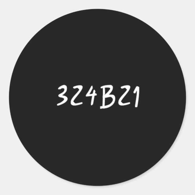 Pegatina negro huérfano - Cosima negro 324b21 (Anverso)