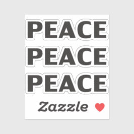 Pegatina Negro minimalista moderno